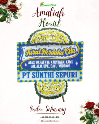 Papan Bunga Duka di Ciketingudik