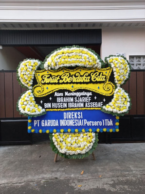 Papan Bunga Duka di Ciketingudik