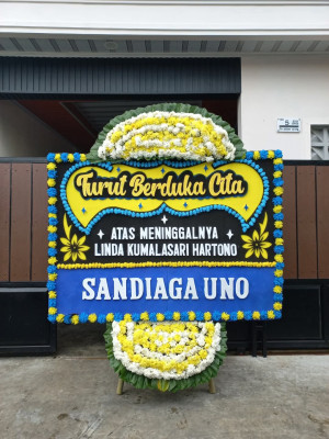 Papan Bunga Duka di Ciketingudik